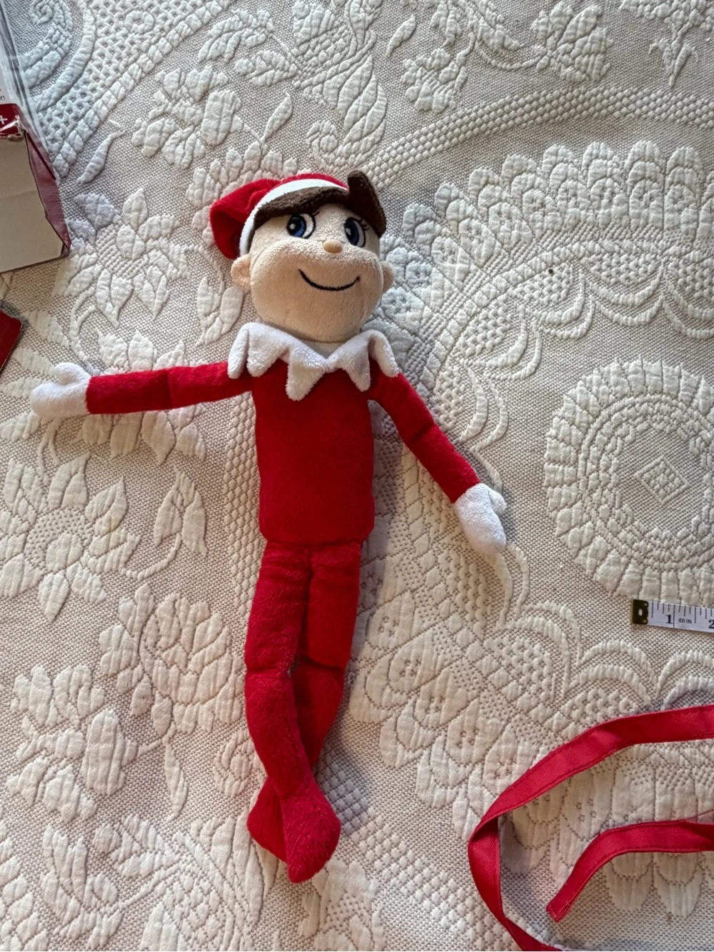 NWT Elf on the Shelf Kids Elf in GUC Holiday Apron Set *MISSING ELF APRON